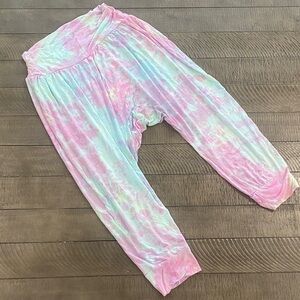 Little moon society Tie-Dye Harem Pants size M